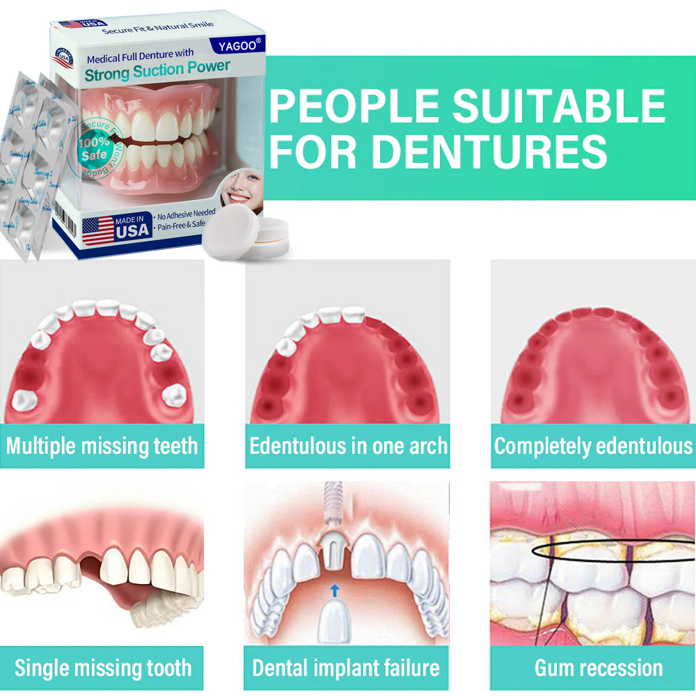 🦷Transform Your Smile Instantly – Secure, Comfortable Dentures at a Fraction of the Cost!
