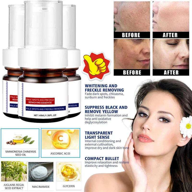 ✨Instant Glow Therapy: Fade freckles, erase spots & reveal luminous, youthful skin with Vitamin C Essence!